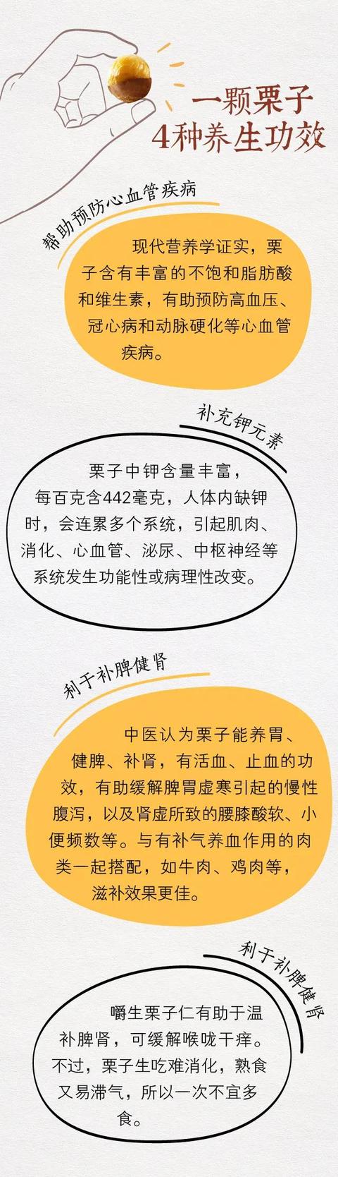 【辽阳健康】「栗子」是如何在冬天治愈你的？一颗栗子有4种养生功效