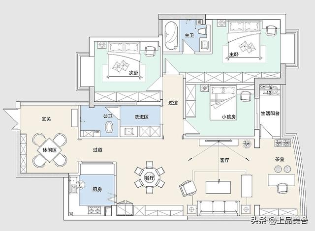 中式风现在越来越火，也许只有住过，才知道它多有品味，住得舒服