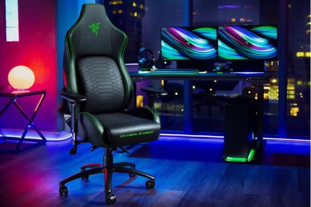 Razer推出首款电竞椅：售价499美元 主打腰椎支撑