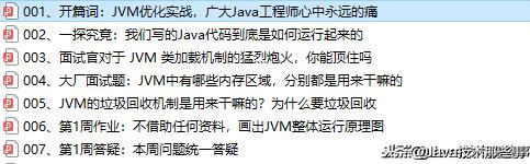 从0到1，阿里巴巴定制版JVM高手实战清单，深度广度环环相扣