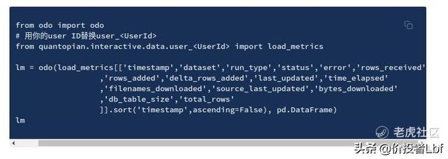 quantopian系列—Self-Serve Data