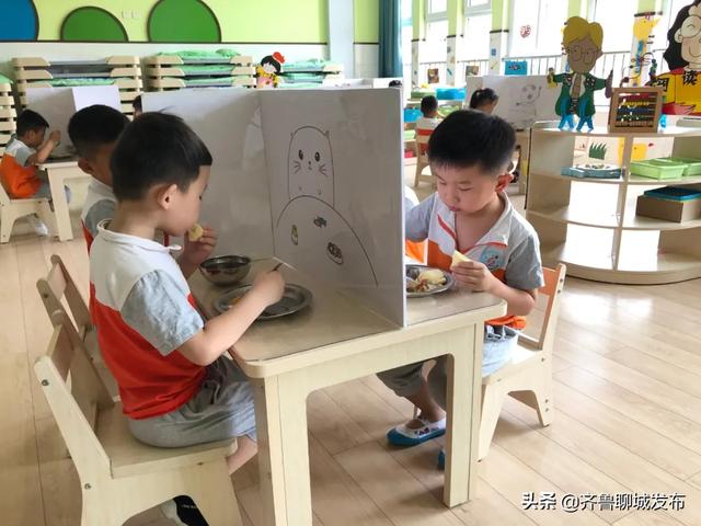 齐鲁聊城发布|东昌府区实验幼儿园开学第一天掠影