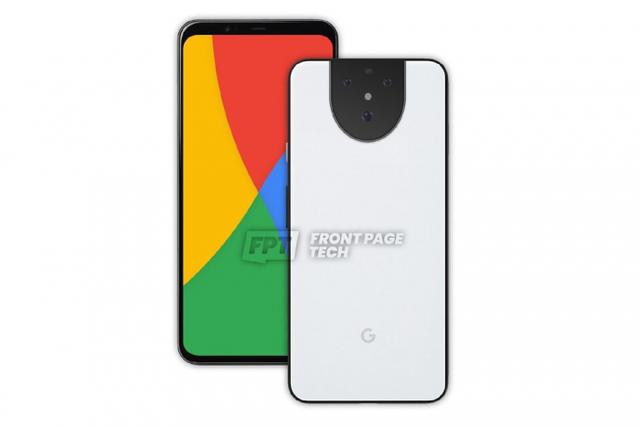 「环球网」谷歌Pixel 5 XL曝光：上边框宽度大于下边框