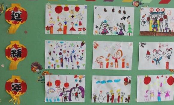 「你的育儿经」幼儿园小朋友关于冬天的作品，让你感觉冬天不会冷
