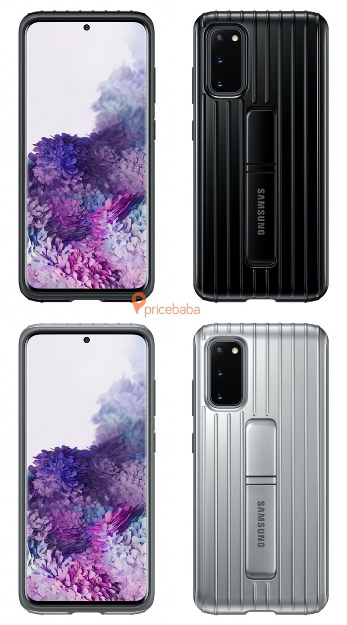[太平洋电脑网]三星Galaxy S20保护套曝光：后置三摄矩形摄像模组