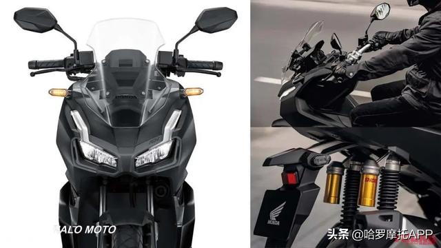 本田发布2021款ADV150，四款新色、金色轮毂