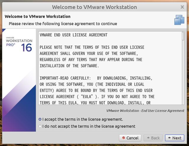 VMware Workstation Linux的安装与缷载