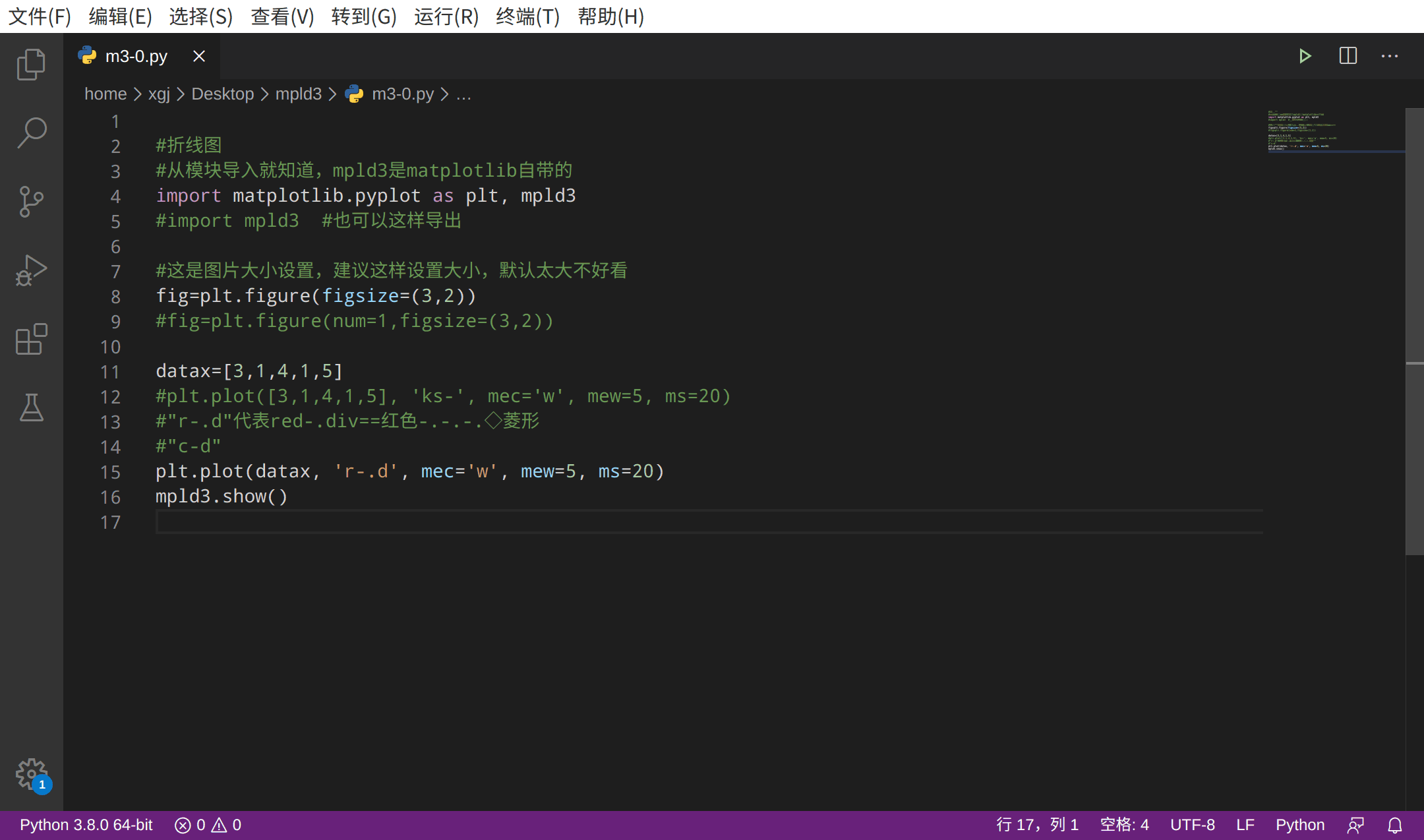 Mpld3库：一个matplotlib被忽视功能，python数据可视化web库