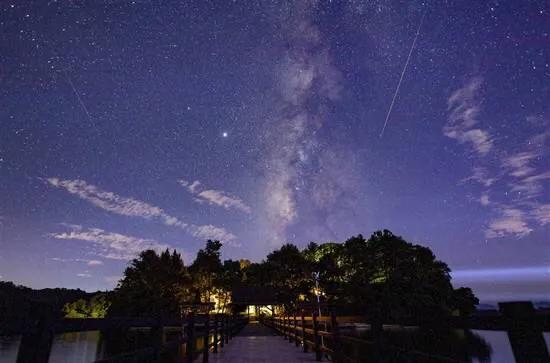 秋日的夜空