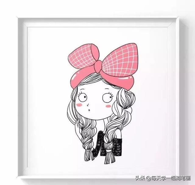 超级宝妈▲这么多可爱的小女孩每一个都很爱啊快收藏了慢慢画