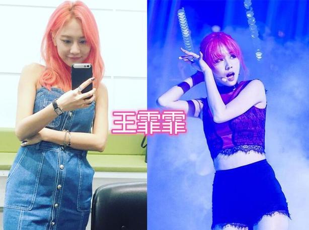 麦小姐|海陆发色软萌，白冰大胆风尝试，看到她才知道这才是真正的女团风