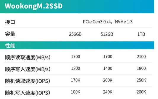 低至199元！佰微WooKongM.2 SSD助设备潜能尽情释放