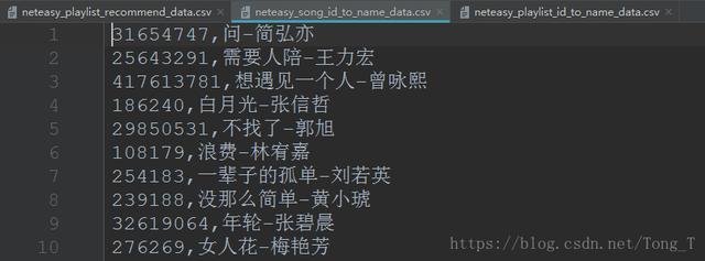 利用Python简单实现网易云用户算法推荐系统