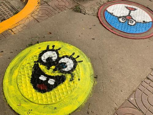 你的育儿经|海绵宝宝、凯蒂猫、哆啦A梦……这场涂鸦特殊活动，原来是在这儿画的……