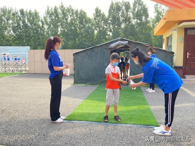 齐鲁聊城发布|东昌府区实验幼儿园开学第一天掠影