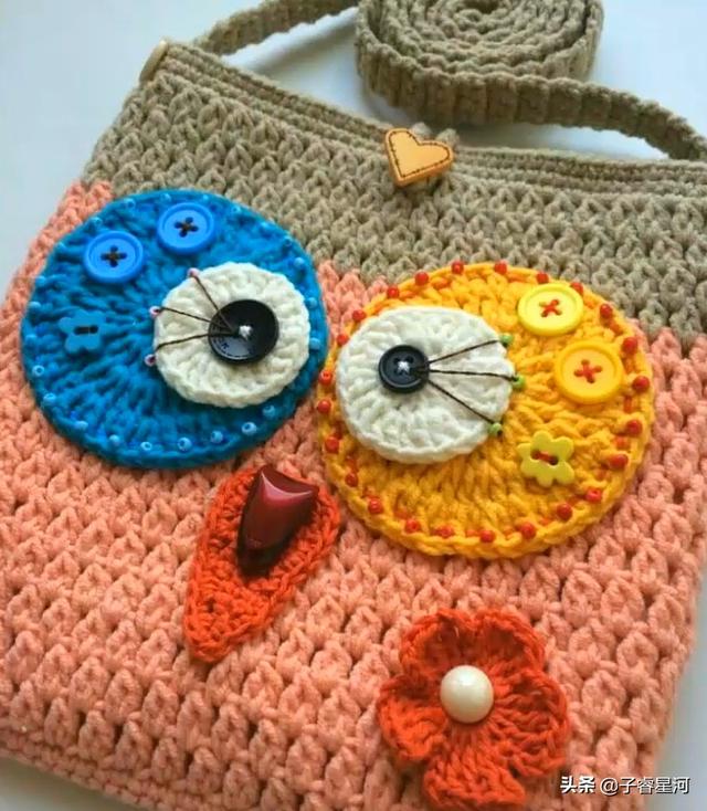 #超级宝妈#可爱又漂亮!多款手工编织的小包包,送给孩子最好的礼物