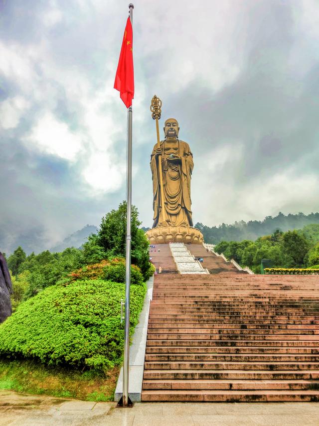 现在去九华山时机很好（小米10pro手机摄影）