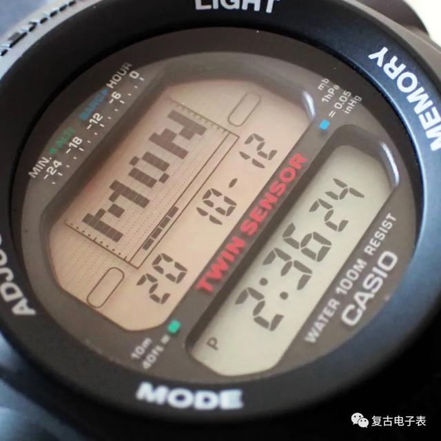 双重感应器ALT系列——CASIO alt6200/6300