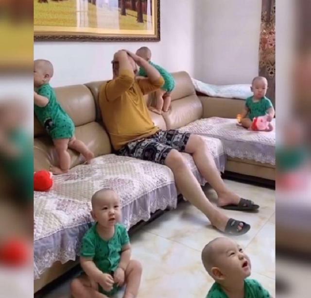 你的育儿经:妈妈一心想给大宝添个弟弟,谁知一口气迎来了5个,这可咋办?