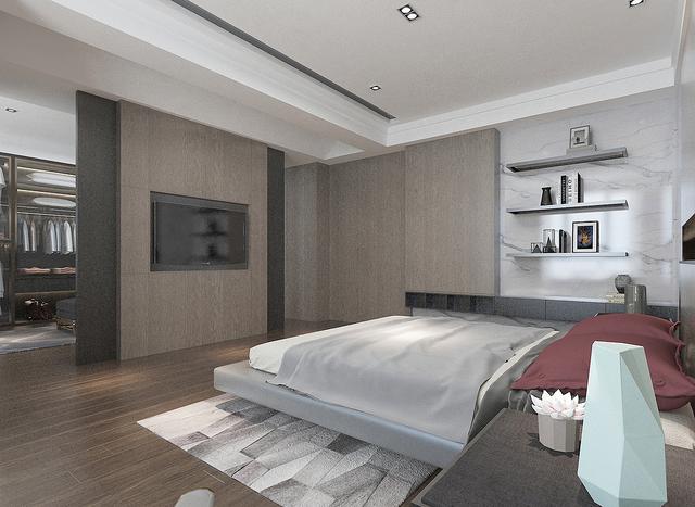 她将自己156平极简风新家，晒到同学群里，惹得大家都羡慕不已