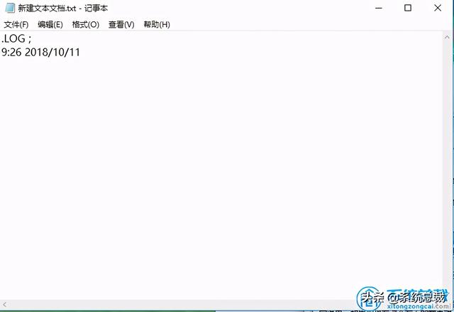 怎么在win10系统下记事本自动修改记录时间