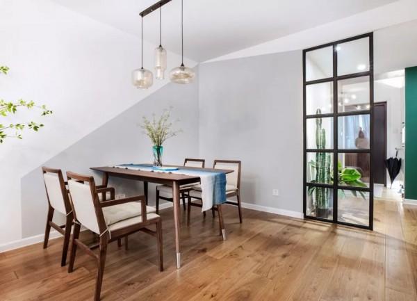 设计|闺蜜的80平北欧风小户型二居室，喜欢这个小吧台和榻榻米