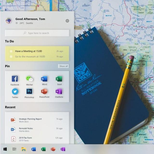 「环球网」饭制Windows 10概念：或许这才是你想要的桌面系统