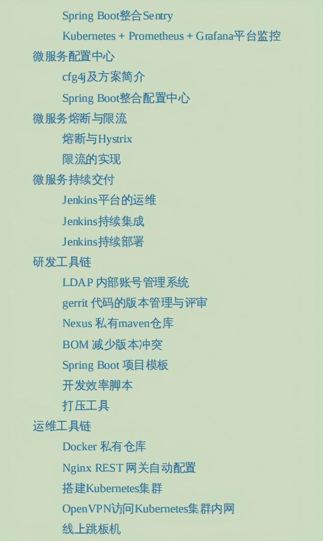 Alibaba微服务布道师倾心肛的：微服务架构实战手册