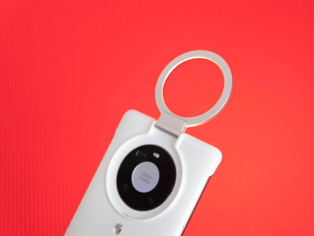 华为Mate40 Pro环闪保护壳，网红少女暗夜自拍神器