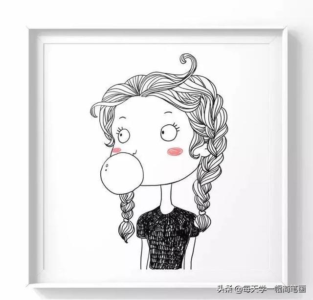 超级宝妈▲这么多可爱的小女孩每一个都很爱啊快收藏了慢慢画