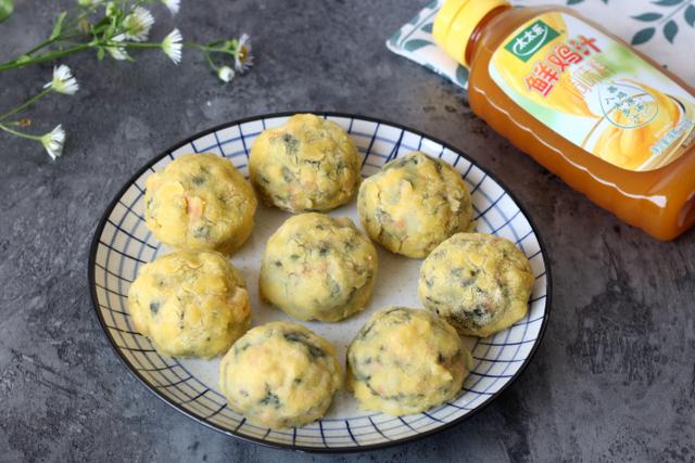 冬天，就馋这“菜团子”，粗粮细作，全面营养，比吃馒头强多了