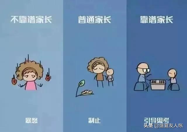 你的育儿经■10幅图揭秘可靠父母VS不可靠父母较大的差别，你是哪一种？