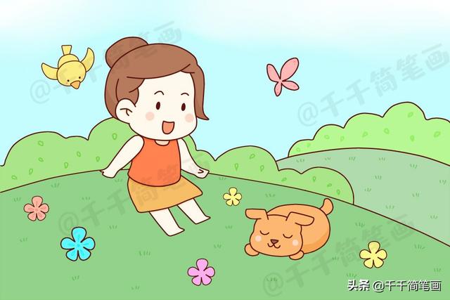 你的育儿经：儿童春天风景画大全，好看易画，让孩子更了解大自然