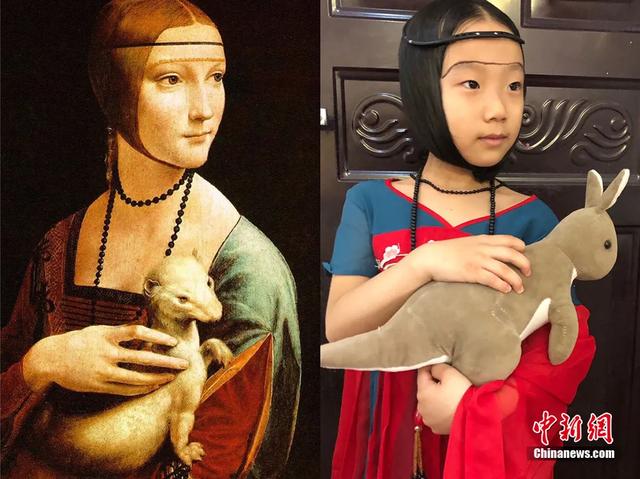 [中国教育报]再不开学艺术界就疯了！看孩子们“神还原”世界名画，哈哈哈！