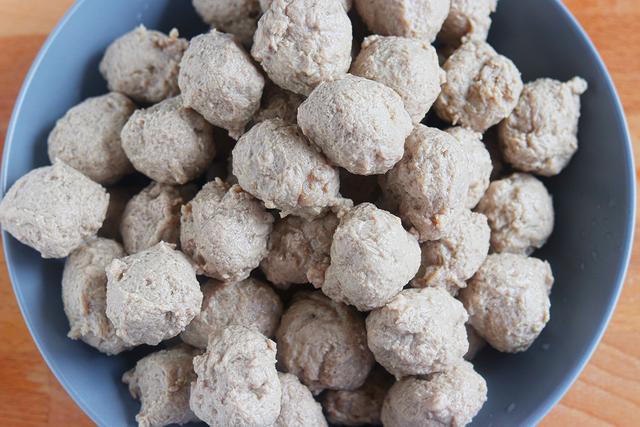 番茄牛肉丸，补气开胃特下饭，一次做一大碗不够吃，孩子吵着要