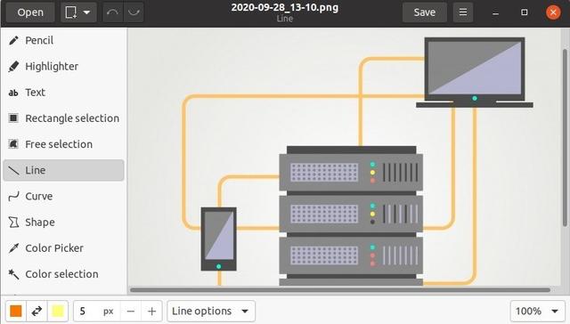 Drawing：一款开源的类似微软画图的Linux桌面应用