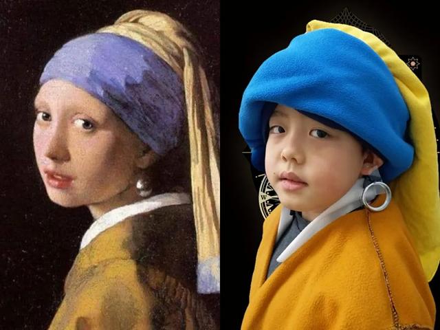 你的育儿经■本地真人版世界名画大批量上线！请欣赏这些灵魂戏精的表演