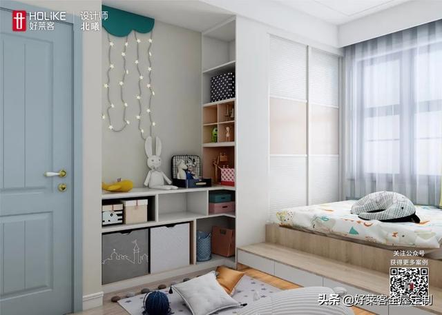 超级宝妈|小区TOP10儿童房设计，实用+颜值100分