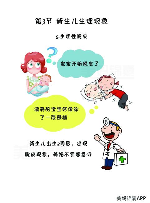 你的育儿经|新生儿暂时性黄疸和生理性脱皮