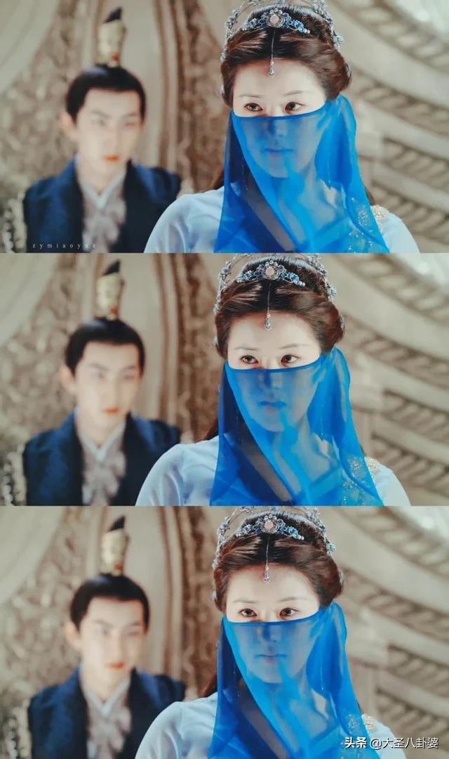 多拉不懂A梦|《仙剑》中紫萱戴面纱是美，赵露思也戴面纱，那完全就是倾国倾城