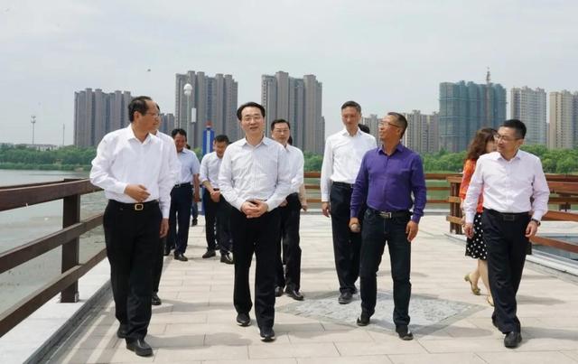 中国江苏网省文旅厅专题调研荷都金湖全域旅游发展