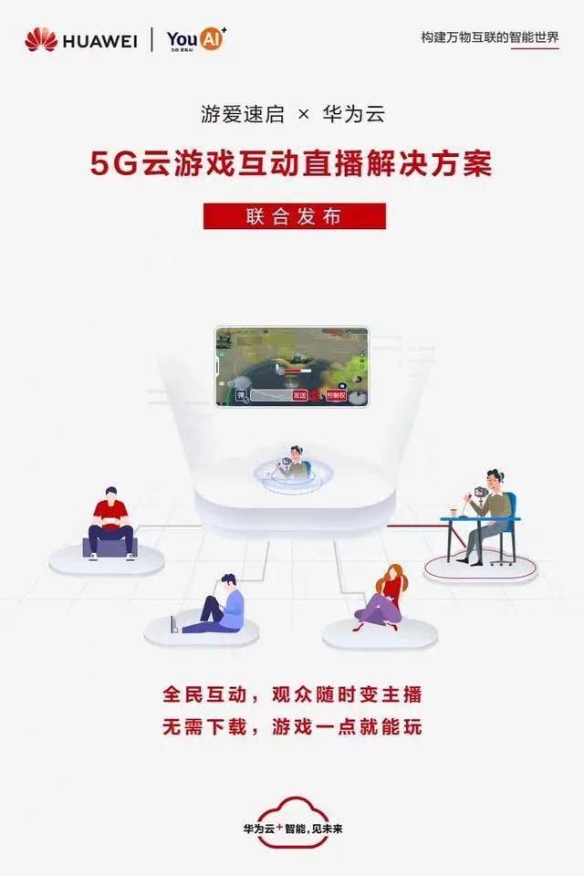 「互联网」5G时代如何畅玩云游戏？游爱联合华为云发布互动直播解决方案