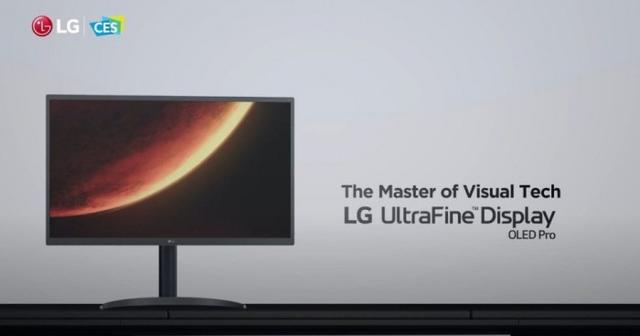 LG发布LG UltraFine OLED Pro显示器 首次引入OLED面板