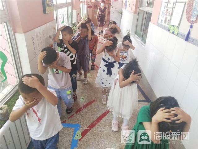 我的天使|汀罗镇中心幼儿园举行消防疏散演练活动