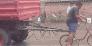 搞笑gif,还敢说我们国内神剧吗?看看一箭她射下了什么?