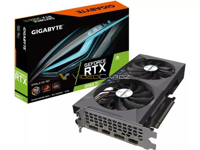 NVIDIA RTX 3060 Ti 真卡图像首次泄露 来自技嘉Eagle OC