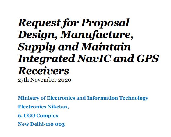 印度希望本土芯片制造商能够推动NavIC和GPS接收器产业链的发展