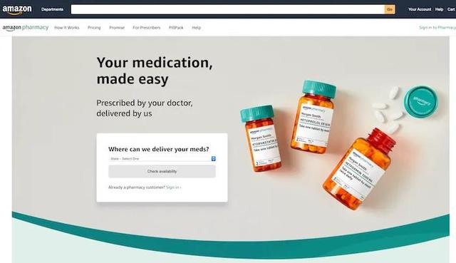 网上可取处方药！亚马逊药店上线