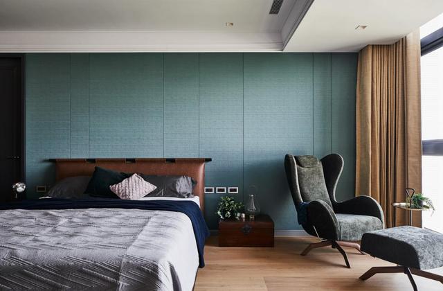 现代简约装修案例，设计和配色都很大气
