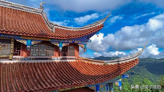 四川达州：渠县贵福镇华龙寺 渠县规模最大的寺庙